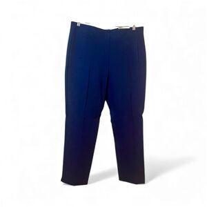 Chico's Deep Blue Navy Ankle Pants Ultimate Fit size 2